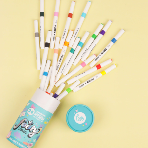 MARCADORES ACRILICOS DE COLORES FOOTY LIB351