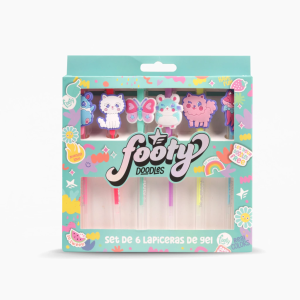 SET LACIPERAS GEL ANIMALS FOOTY LIB355