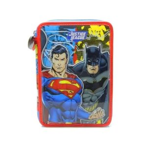 CARTUCHERA LIGA DE LA JUSTICIA 2 PISOS LJ269