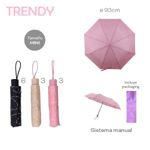 PARAGUAS CORTO TTRENDY ESTAMPADO 29013