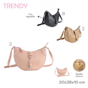 BANDOLERA MUJER PU TRENDY 29169