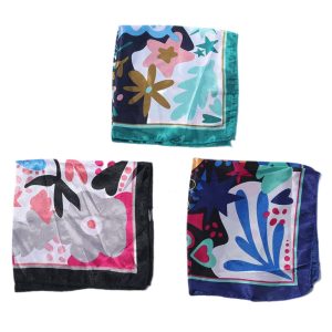 PAÑUELO MUJER SEDA ESTAMPADA 50x50 6661020