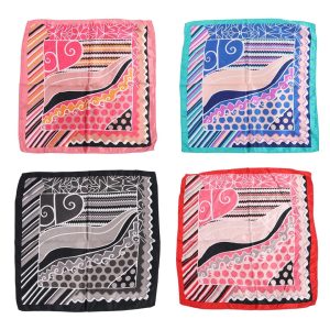 PAÑUELO MUJER SEDA ESTAMPADA 50x50 777237