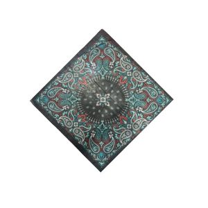 PAÑUELO DE SEDA ESTAMPADO DE 63X63 CM A920