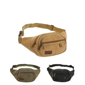 RIÑONERA CANVAS PIERRE CARDIN PC1125