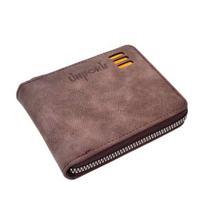 BILLETERA PARA HOMBRE CON CIERRE DE SIMIL CUERO UNIFORM 11/12807