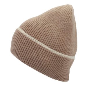 GORRO ROCKY PARA MUJER DE LANILLA LISO CON BORDE DE LA MARCA LA CHAPELLE 34UO8341 VENTA POR MAYOR DE GORROS