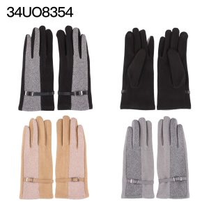 GUANTE MUJER MELANAGE COMBINADO PAÑO PRIMERA DAMA 34UO8354