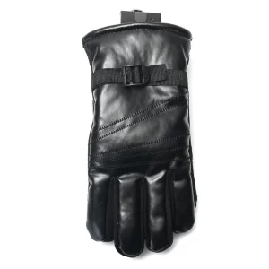 GUANTES HOMBRE MOTO NEGRO SIMIL KLUB MODE 39126