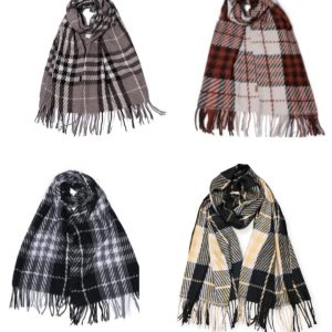 VENTA POR MAYOR DE PASHMINAS LANILLA ESCOCESAS UNISEX 66634