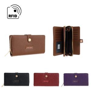 BILLETERA PARA MUJER LARGA DE LA MARCA AGARRATE CATALINA ACVIINV2632