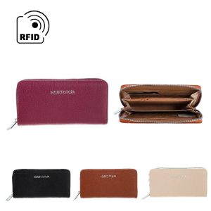 ACBIINV2643 BILLETERA MUJER LARGA 1 COMPARTIMENTO AGARRATE CATALINA