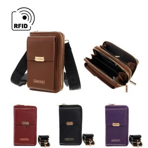 VENTA POR MAYOR DE BILLETERAS DE MUJER PORTA CELULAR AGARRATE CATALINA ACBIINV2665