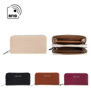 BILLETERA DOBLE COMPARTIMENTO LARGA PARA MUJER AAGARRATE CATALINA. VENTA POR MAYOR DE BILLETERAS DE MUJER. ACBIINV2666