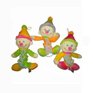 PELUCHE INFANTIL CUNERO PAYASO 25CM B5733