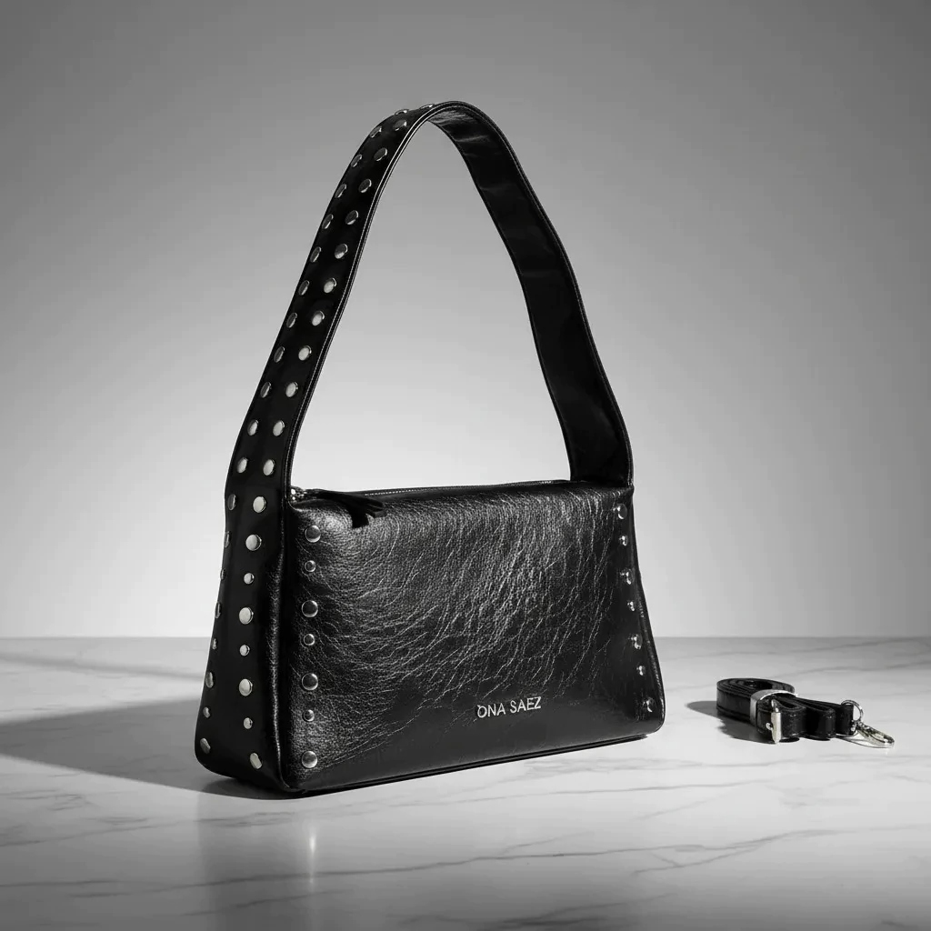 CARTERA ONA SAEZ MINI BAG CON TACHAS OS1502