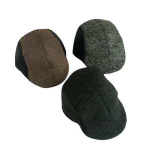 VENTA POR MAYOR DE BOINA PARA HOMBRE TEJIDA COMBINADA CON SIMIL SU22436