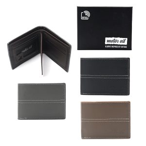 BILLETERAS PARA HOMBRES POR MAYOR CON PROTECCION RFID MOTOR OIL 100402