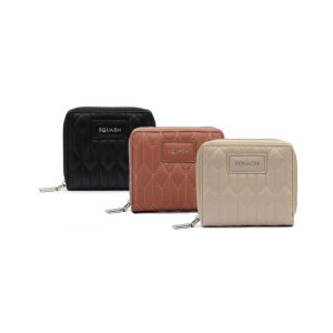 venta mayorista de billeteras de mujer squash. billetera cuadrada 294022