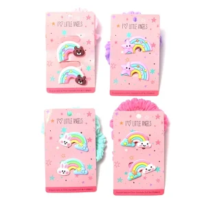 COLITAS PELO ARCO IRIS 2 UNIDADES LITTLE ANGEL PL-1560-08