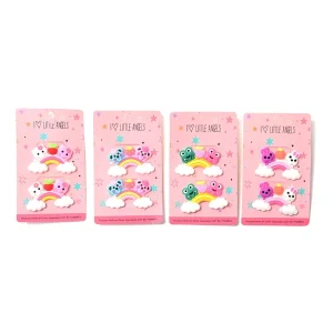 COLITAS PELO RAINBOW 2 UNIDADES LITTLE ANGEL PL-1560-14