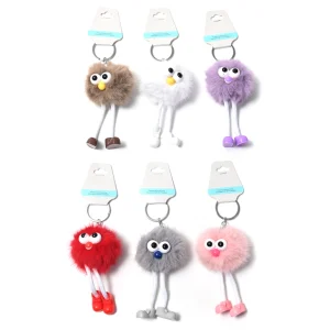 LLAVERO PELUCHE CON PATITAS AX-1370-02